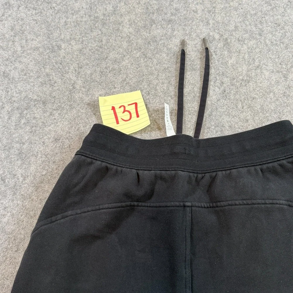 Lululemon Athletica Black Scuba High Rise Joggers Sweatpants Women's Size 6